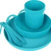 Sea To Summit DeltaLight Solo Camp Set Servies Set Voor 1 Persoon 4 Stuks Pacific Blue