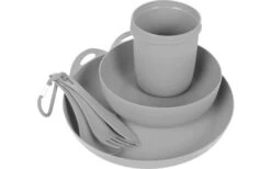 Sea To Summit DeltaLight Solo Camp Set Servies Set Voor 1 Persoon 4 St. Lichtgrijs -Sea to Summit 269016 1907122
