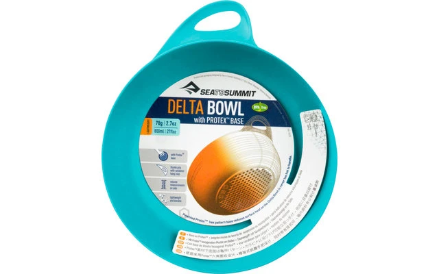 Sea To Summit Delta Bowl Kom Blauw 0.8 Liter 6 Sea To Summit Delta Bowl Kom Blauw 0.8 Liter - Afbeelding 6