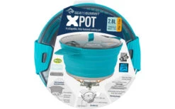Sea To Summit X Pot Opvouwbare Pot 2.8 Liter Zwart