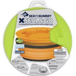 SEA TO SUMMIT X-SEAL & GO LARGE 600ML LIME 23 -Sea to Summit 9 27355 x seal go large 600ml lime DCUTSEAL3 LI 04