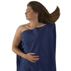 SEA TO SUMMIT DRAP DE SAC POLYCOTON STRETCH RECTANGULAR STANDARD NAVY BLUE 23 -Sea to Summit 9 61744 drap de sac polycoton stretch rectangular standard navy blue dsexpstan nvbl 03