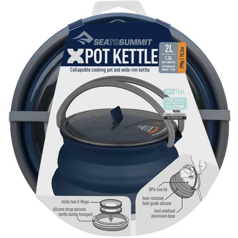 Sea To Summit X-Pot Kettle 2.0 Steelpan 3 Sea To Summit X-Pot Kettle 2.0 Steelpan - Afbeelding 3